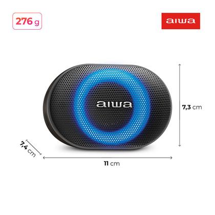 Imagem de Caixa de Som Speaker AIWA AWS-SP-06-B 10W Bluetooth IPX6