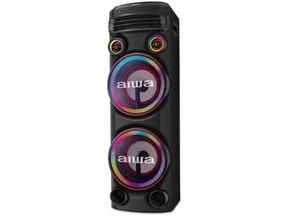 Caixa de Som Torre Aiwa AWS-T2W-02 Bluetooth 2300W RMS Amplificada