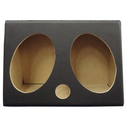 Imagem de Caixa De Som Vazia 2 Alto Falantes 6x9 Polegadas e 1 Duto Retangular Acarpetada