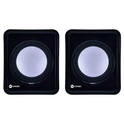 Imagem de Caixa de Som Vinik VS-01 USB/P2, 2W, Preto - 29384