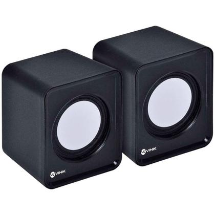 Imagem de Caixa de Som Vinik VS-01 USB/P2, 2W, Preto - 29384