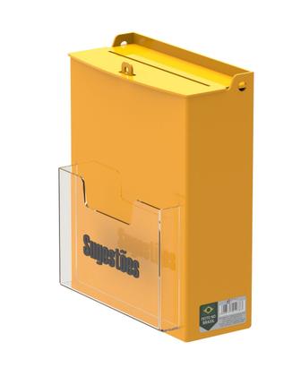 Imagem de Caixa De Sugestões Parede Acrílico Com Nicho A6 (10x15)