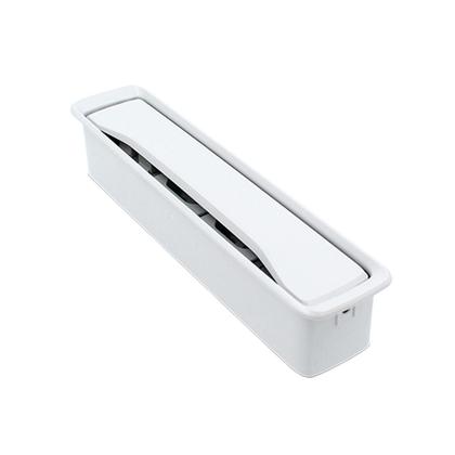 Imagem de Caixa de Tomada Slim Branca Para Embutir Em Mesa E Painel Com 3 Tomadas E 3 Conectores Cat5e Dutotec