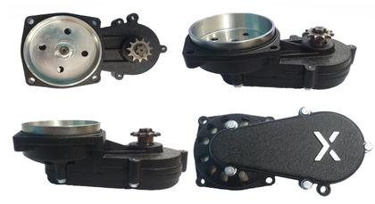 Imagem de Caixa De Transmissão + Embreagem 3 Molas Mini Moto 49 CC