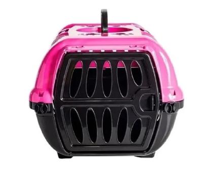 Imagem de Caixa De Transporte Para Gato Coelho Cão Pequeno Nº1 Rosa