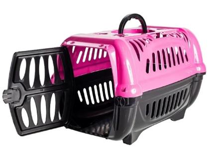 Imagem de Caixa De Transporte Para Gato Coelho Cão Pequeno Nº1 Rosa