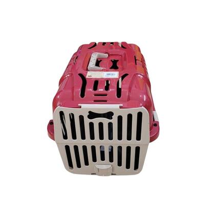 Imagem de Caixa de Transporte Pet Joy Número 1 Vermelha - Furacão Pet
