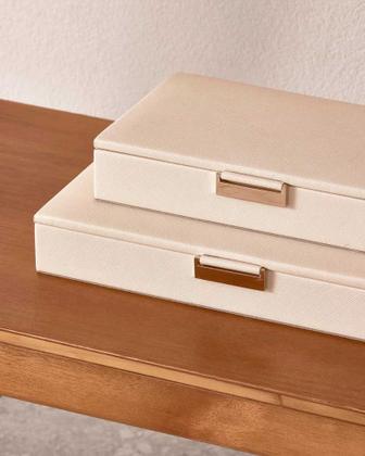 Imagem de Caixa Decorativa em MDF com Revestimento em PU 27cm 18222 Mart