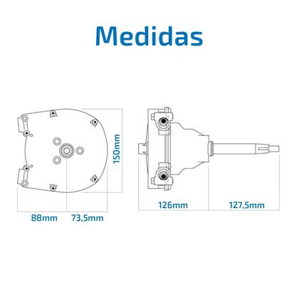 Imagem de Caixa Direção T93 + Cabo Direção 20 Pés + Bezel + Volante