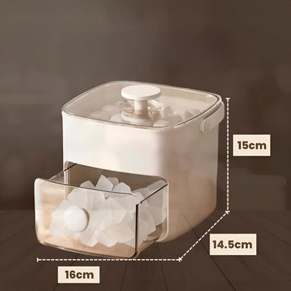 Imagem de Caixa Dispenser Molde de Gelo 2 em 1 Forma Gaveta