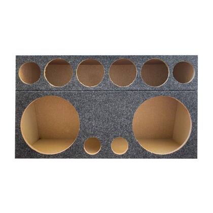 Imagem de Caixa Dutada 2 Woofer 12 + 4 Driver 2 Tweeter Vazia 