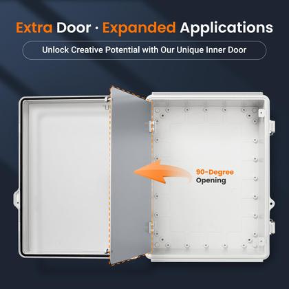 Caixa elétrica QILIPSU Caixa de junção impermeável 41x31x18 cm