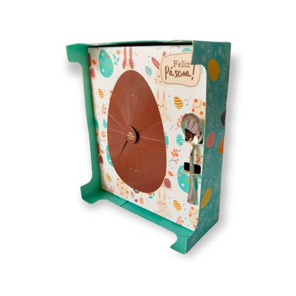 Imagem de Caixa Encanto Feliz Páscoa 150g C3376 Ideia c/10 un