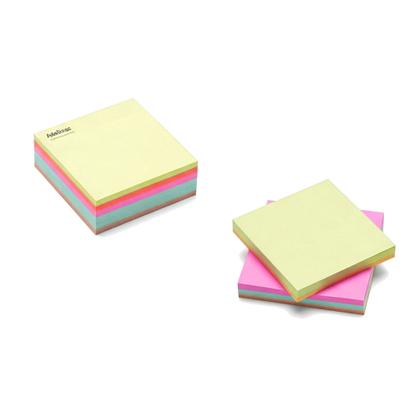 Imagem de Caixa Fechada Com 72 Blocos Autoadesivos Memo Notes 76x76mm 100 Folhas Recados Anotações Revenda