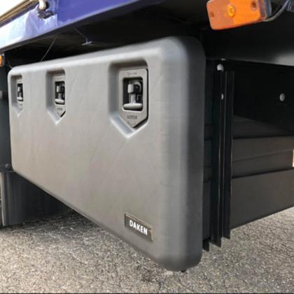 Imagem de Caixa Ferramentas Grande Caminhão Arka 1250 Pp Com suporte