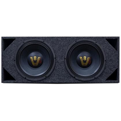 Imagem de Caixa Full Som Automotivo 2 Woofer 12 Grave Pancadão 600rms