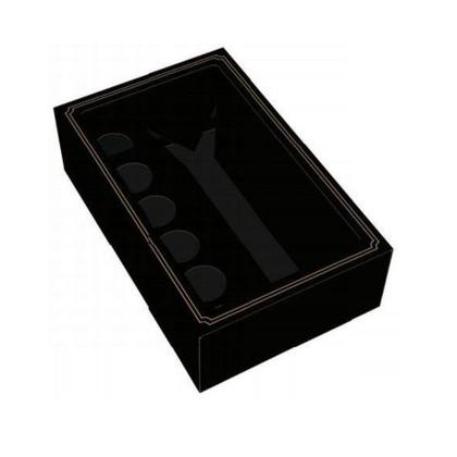 Imagem de Caixa Gaveta com Visor Garrafa e Doces - Preta Ref 2745 - 01 unidade - Rizzo Embalagens