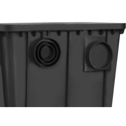 Imagem de Caixa Gordura Roma 330Mm Com Tampa Preta 52 Litros 6090 8