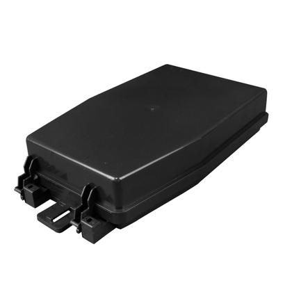 Imagem de Caixa Hermética Multiuso Grande com Suporte Preta padrão Telecom