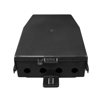 Imagem de Caixa Hermética Multiuso Grande com Suporte Preta padrão Telecom