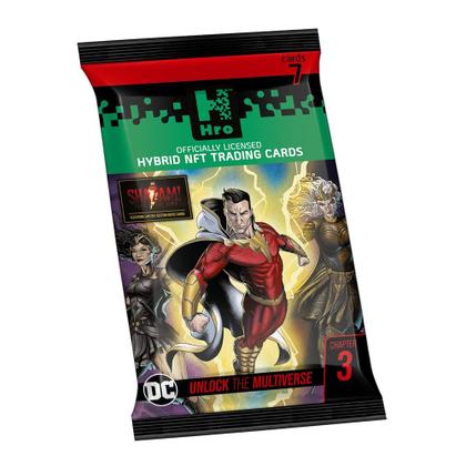 Imagem de Caixa inicial premium de cartas colecionáveis HRO DC Hro Chapter 3, pacote com 8