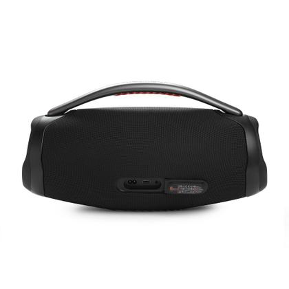 Imagem de Caixa JBL Boombox 3 Preta, 180W RMS, Bluetooth, IP67 à Prova D'água, JBLBOOMBOX3SBLKBR, HARMAN JBL  HARMAN JBL