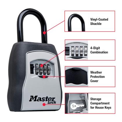 Imagem de Caixa Key Lock Master Lock 5400EC2 Outdoor, pacote com 2