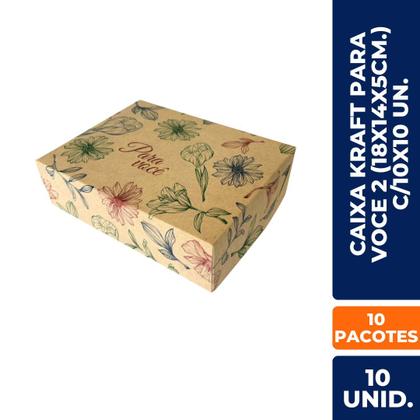 Imagem de Caixa Kraft Para Presente Romântico 18x14x5cm C/30 Un LOVE, Coração, Dia dos Namorados