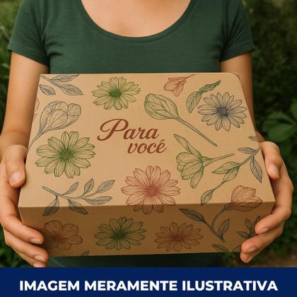 Imagem de Caixa Kraft Presente Amor Coração Eu Te Amo 18x14x5cm C/50 Un Dia dos Namorados