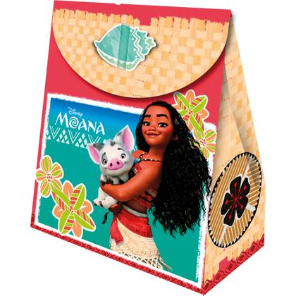 Imagem de Caixa Lembrancinha Envelope Festa Moana - Kit com 8 unidades
