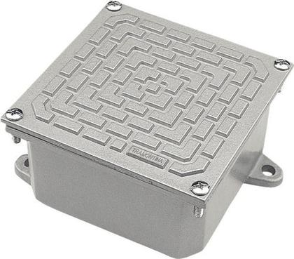 Imagem de Caixa Ligacao Passagem Aluminio 10x10 Tramontina 56123001