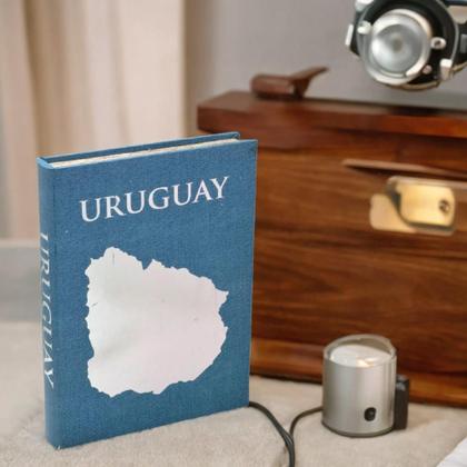 Imagem de Caixa livro decorativa em mdf uruguay 36cm