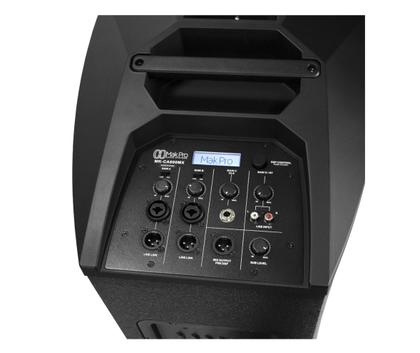 Imagem de Caixa makpro sistema amplificado mk ca600mx array system + mixer integrado de 4 canais