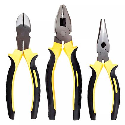 Imagem de Caixa Maleta Jogo Ferramenta Com Kit Alicate Reforçada Stone