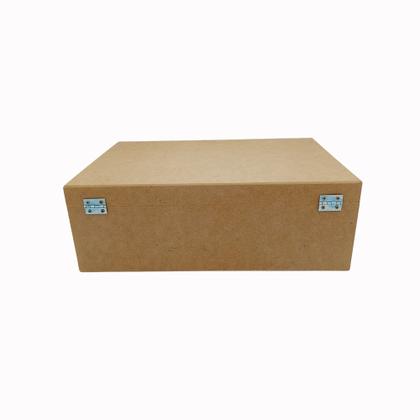 Imagem de Caixa Mdf Cru 33x23x11 Cm Com Fecho Para Decorar Presente