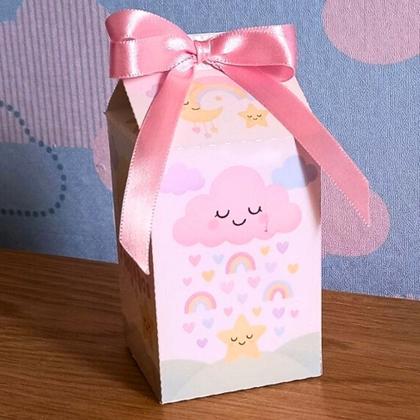 Imagem de Caixa Milk Chuva de Amor Personalizada  Lembrancinha  Festa Infantil  Aniversário