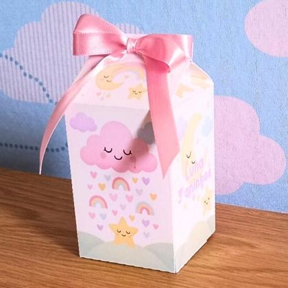 Imagem de Caixa Milk Chuva de Amor Personalizada  Lembrancinha  Festa Infantil  Aniversário
