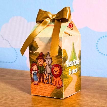 Imagem de Caixa Milk O Mágico de Oz Personalizada  Lembrancinha  Festa Infantil  Aniversário