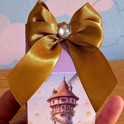 Imagem de Caixa Milk Rapunzel Aquarela Personalizada  Lembrancinha  Festa Infantil  Aniversário
