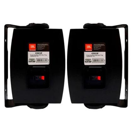 Imagem de Caixa Monitora Som Ambiente Jbl C521p 40w Rms 8r Preta Par