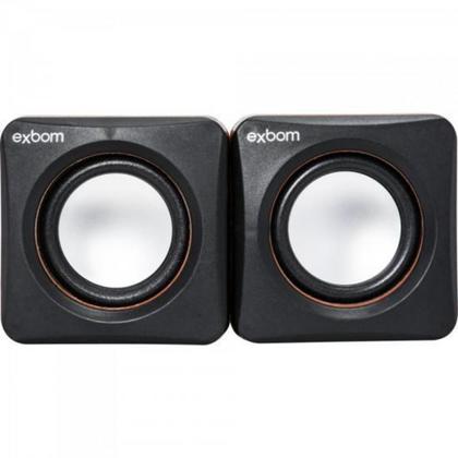 Imagem de Caixa Multimídia 2.0 5W RMS CS-39 Preta EXBOM