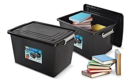 Imagem de Caixa Organizadora 56 Litros Cesto Grande