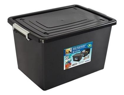 Imagem de Caixa Organizadora 56 Litros Cesto Grande