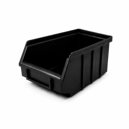 Imagem de Caixa Organizadora Bin Nº5 Kit 10 Peças Plástica Empilhável