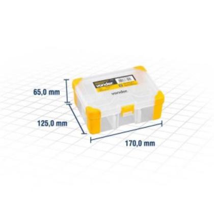 Imagem de Caixa Organizadora com Gavetas Plástico Vonder OPV 080 17x12,5x6,5cm - 6108080000