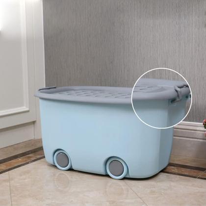 Imagem de Caixa Organizadora De Brinquedo De Pelúcia 50 L Multiuso