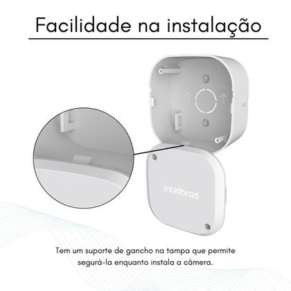 Imagem de Caixa Organizadora De Passagem Intelbras P/ Câmera Cftv Vbox