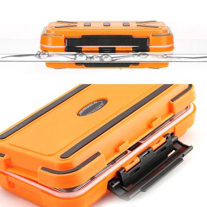 Imagem de Caixa Organizadora de Pesca Portátil Grande Capacidade à Prova dÁgua com 24 a 28 Compartimentos para Iscas, Anzóis e Acessórios de Pesca