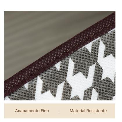 Imagem de Caixa Organizadora Dobrável em Tecido e PVC Para Roupas e Objetos (CX-02)