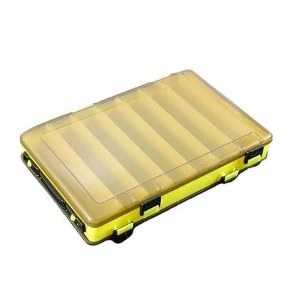 Imagem de Caixa Organizadora Dupla Com 14 Divisórias Para Iscas Pesca